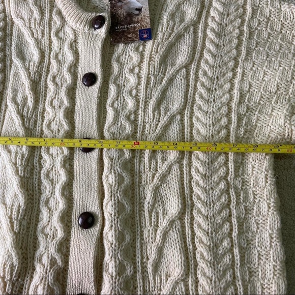 British Wool Knit Cardigan - Picture 2 of 8